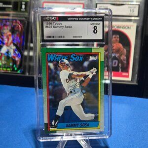 1990 Topps #692 Sammy Sosa (RC)